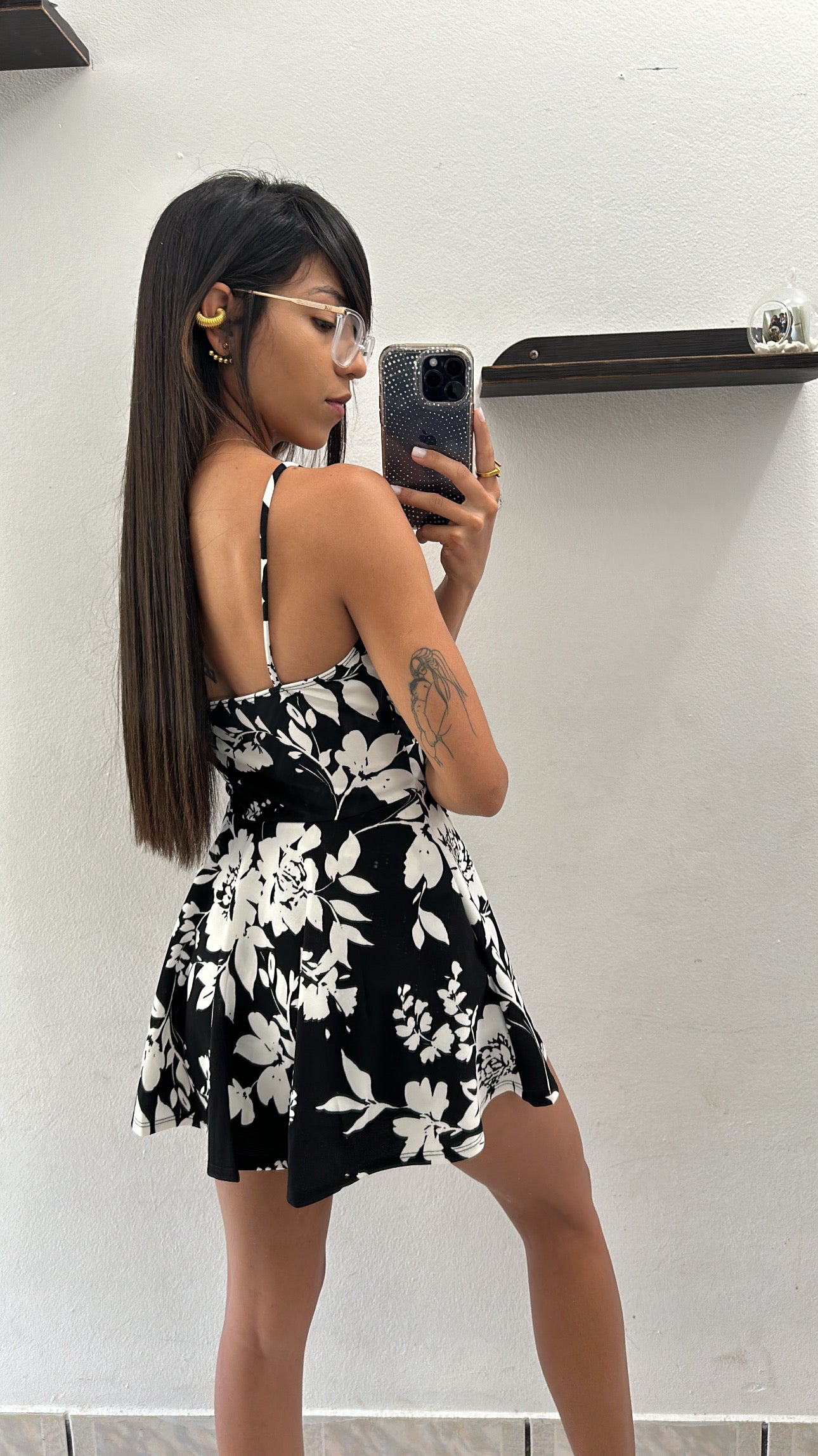 Midi dress floral